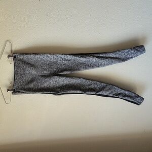 Beyond Yoga CycleBar - Midi Legging - Gray Sheer Illusion - Small